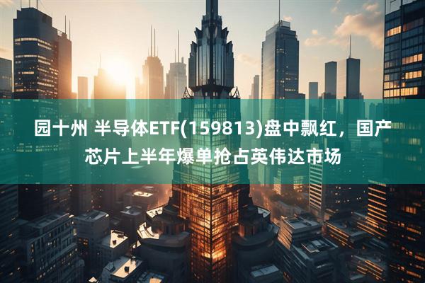 园十州 半导体ETF(159813)盘中飘红，国产芯片上半年爆单抢占英伟达市场
